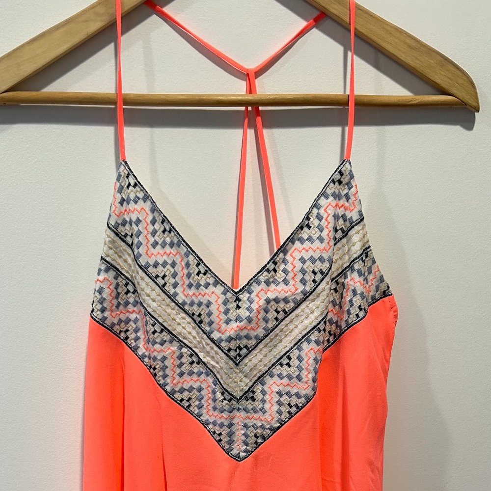 City Triangles Neon Pink Sun Dress Women's S